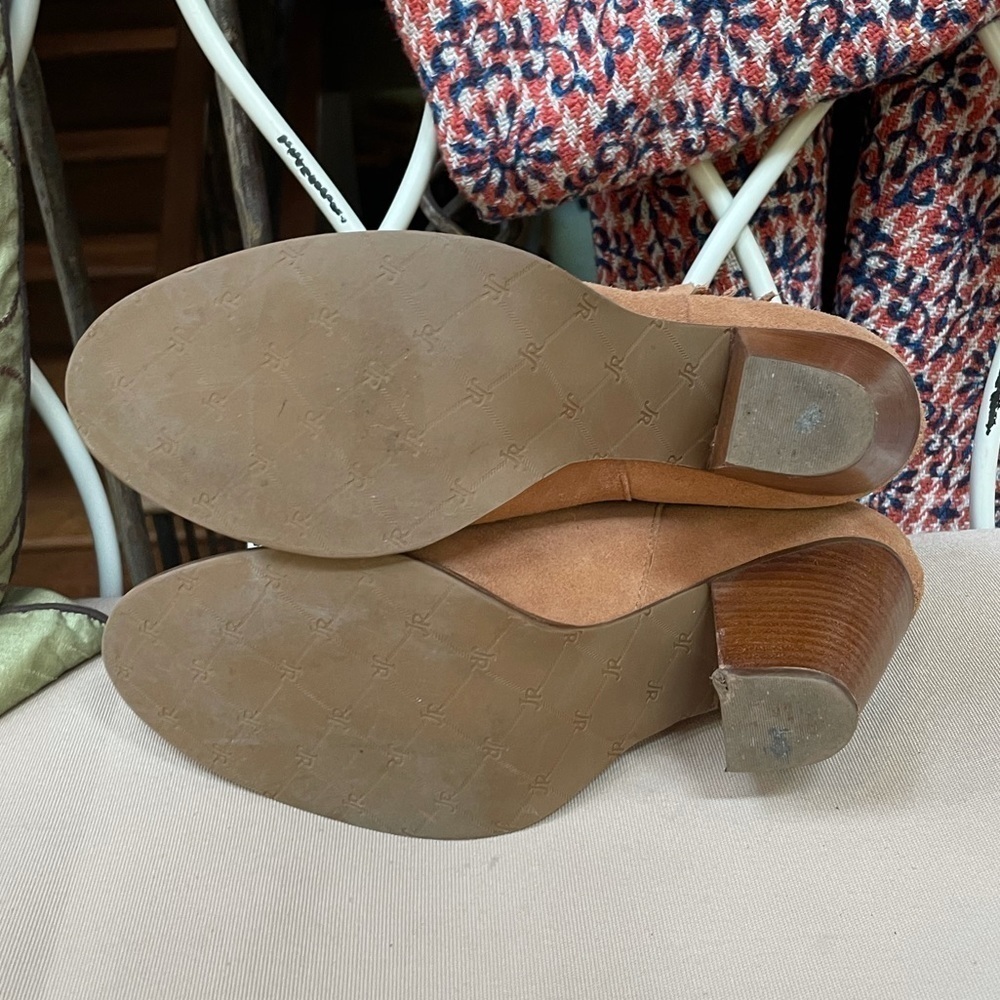 Jack Rogers Greer Suede Bootie in Oak Size 9 - Picture 10 of 11